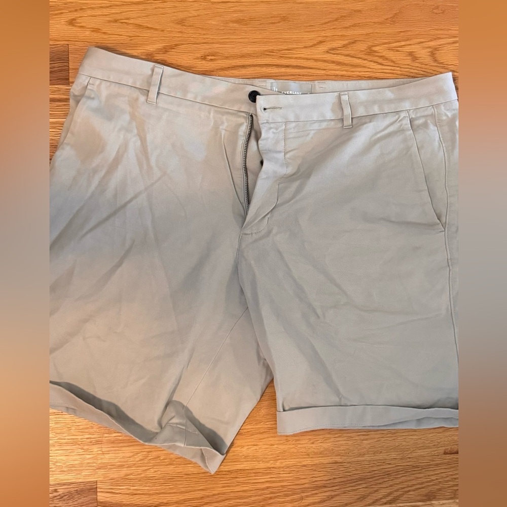 Everlane Tan Khaki Shorts Barely Used